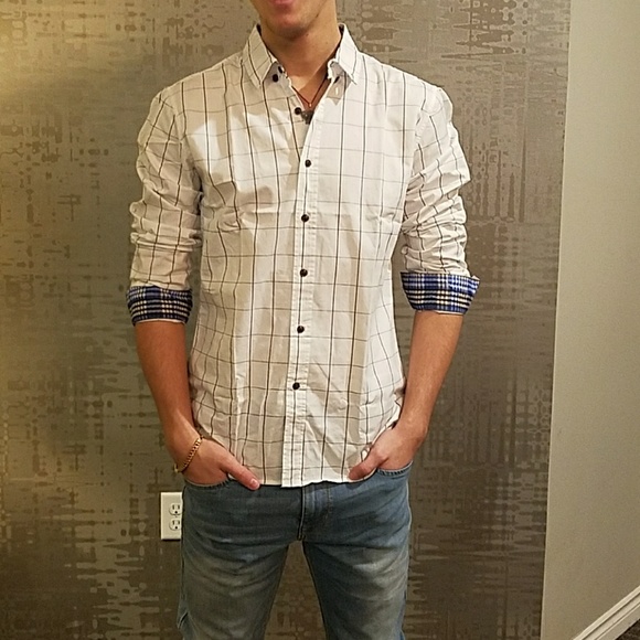 New Men's "Nashville" Plaid Long Sleeve Shirt - Picture 3 of 6